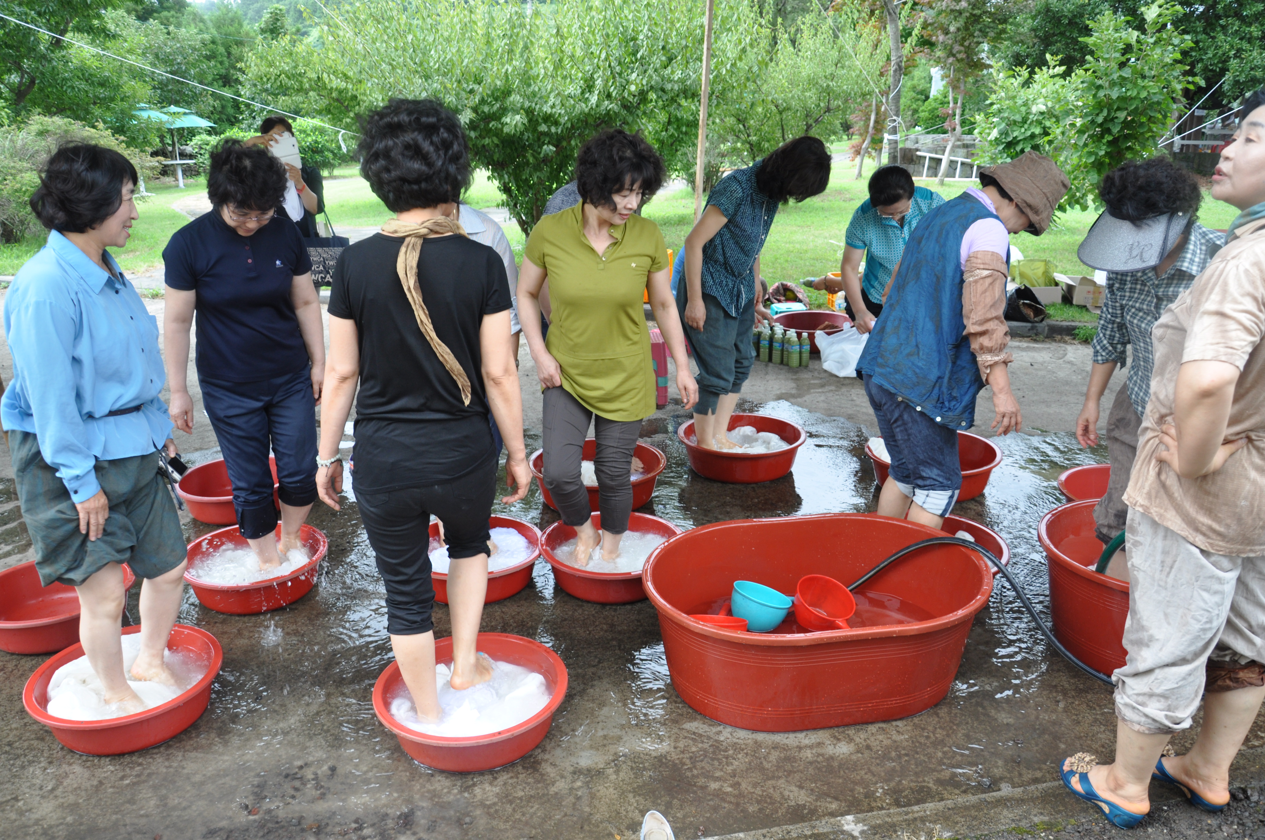 감물들이기 체험행사